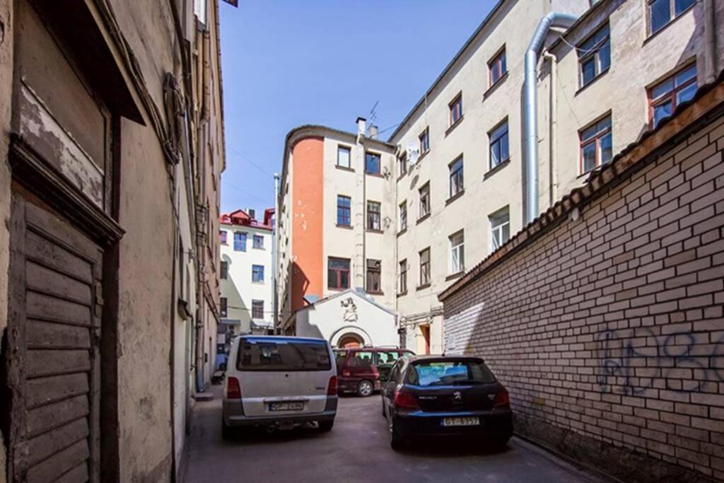 Modern & Spacious 80M2 Apartment In Riga Old Town Eksteriør bilde